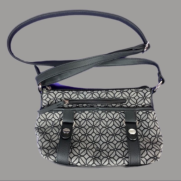 Rosetti | Black & Grey Crossbody Bag NWOT - Picture 6 of 14